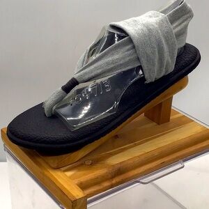 Sanuk Gray Yoga Sling Sandal